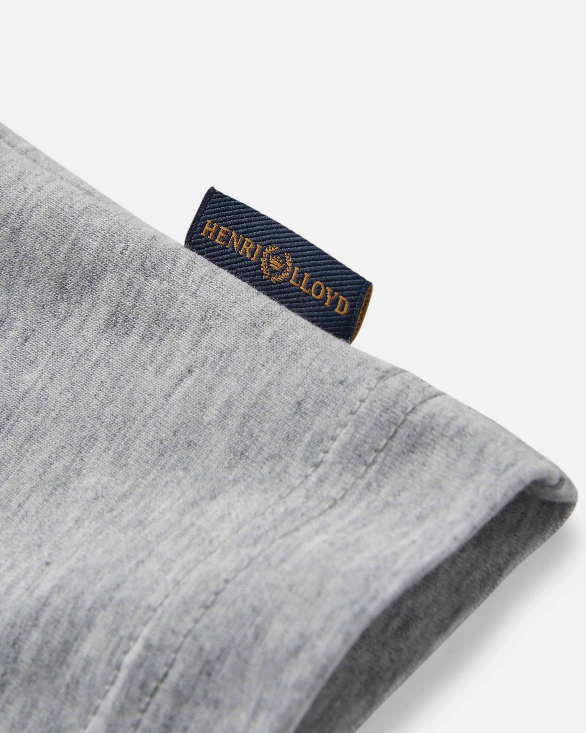 Cowes T Shirt - Light Grey Melange - Image 6