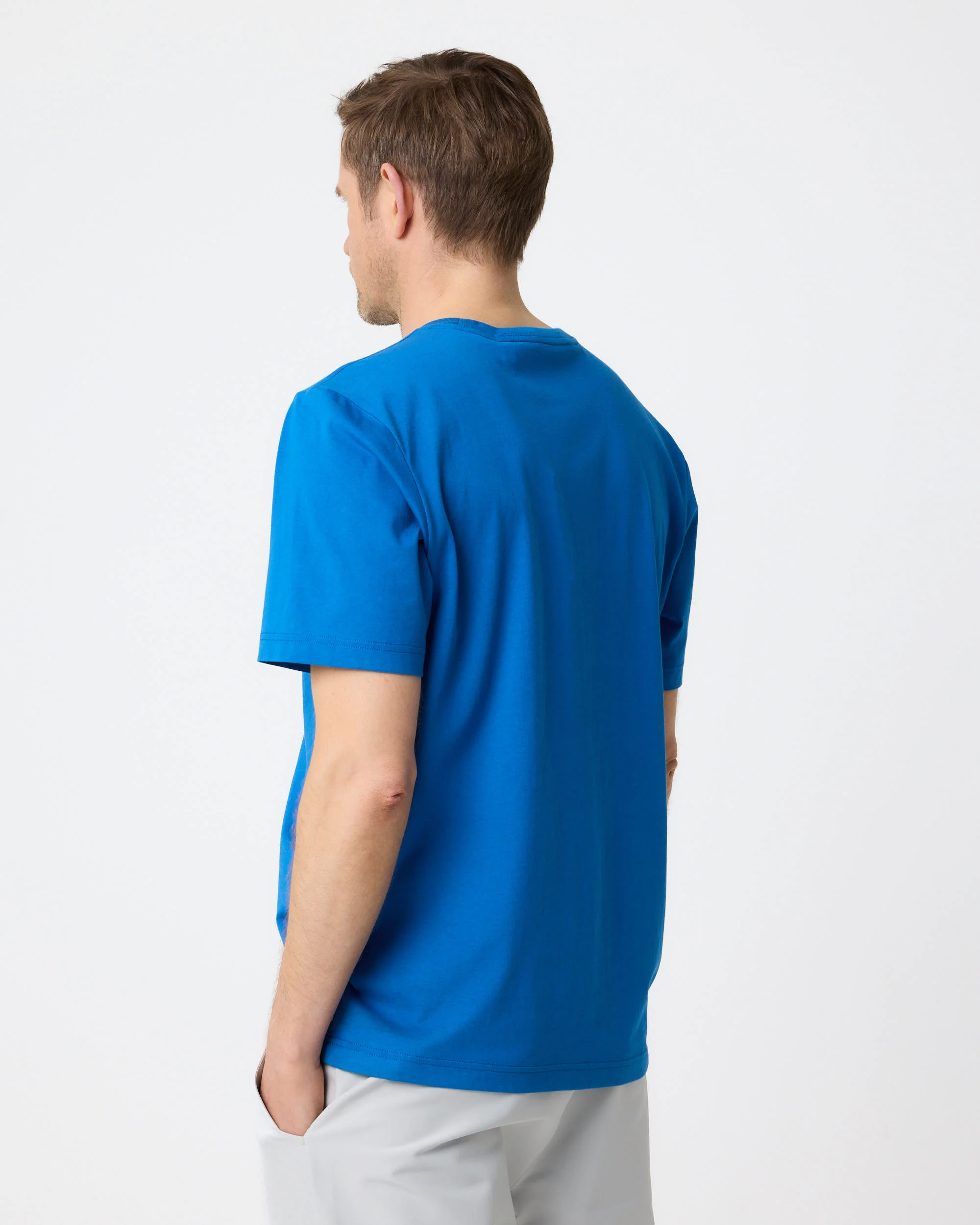 Cowes T Shirt - Marine Blue - Image 4