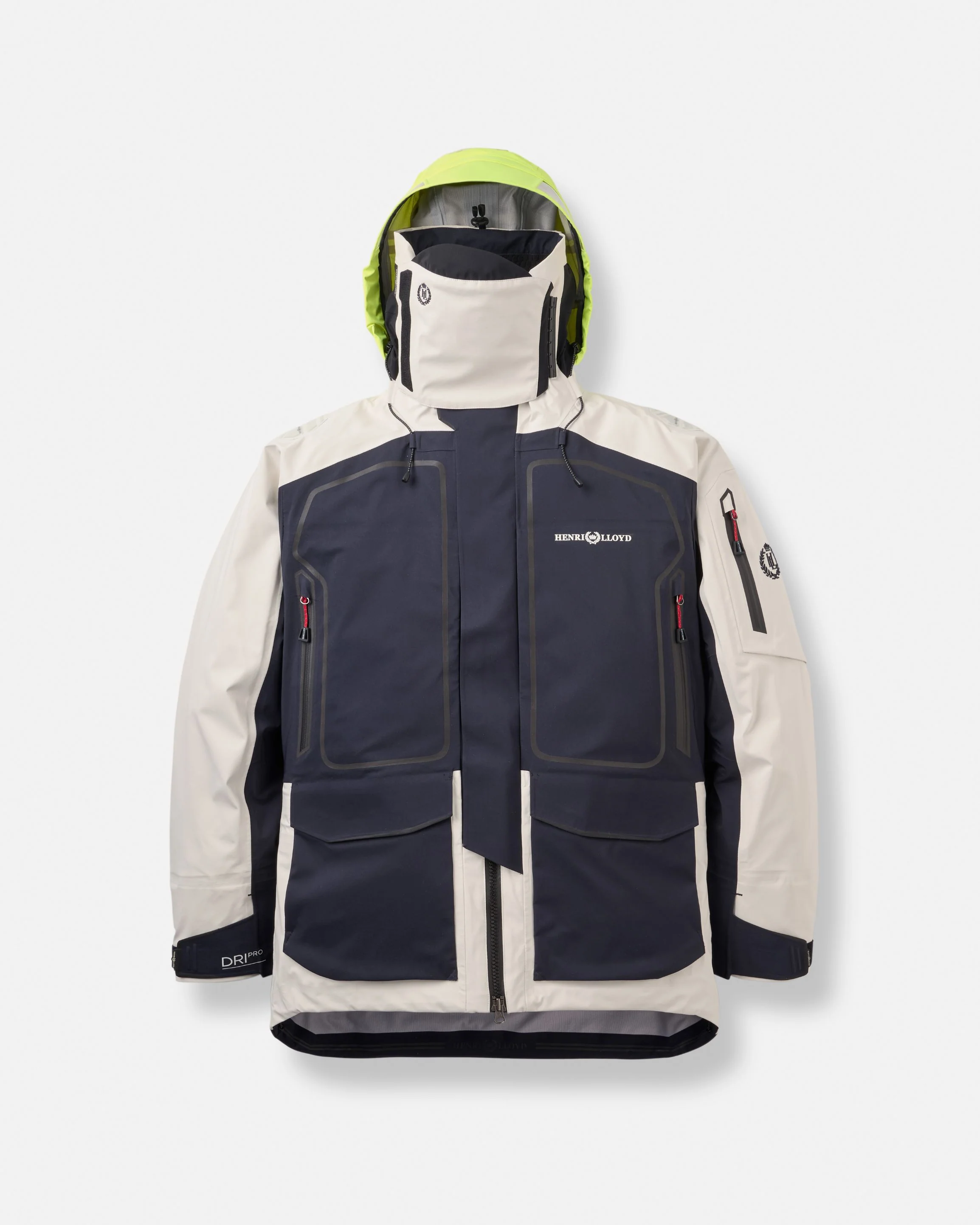 Men's Ocean Pro Jacket - Navy Black/Off White - Image 2
