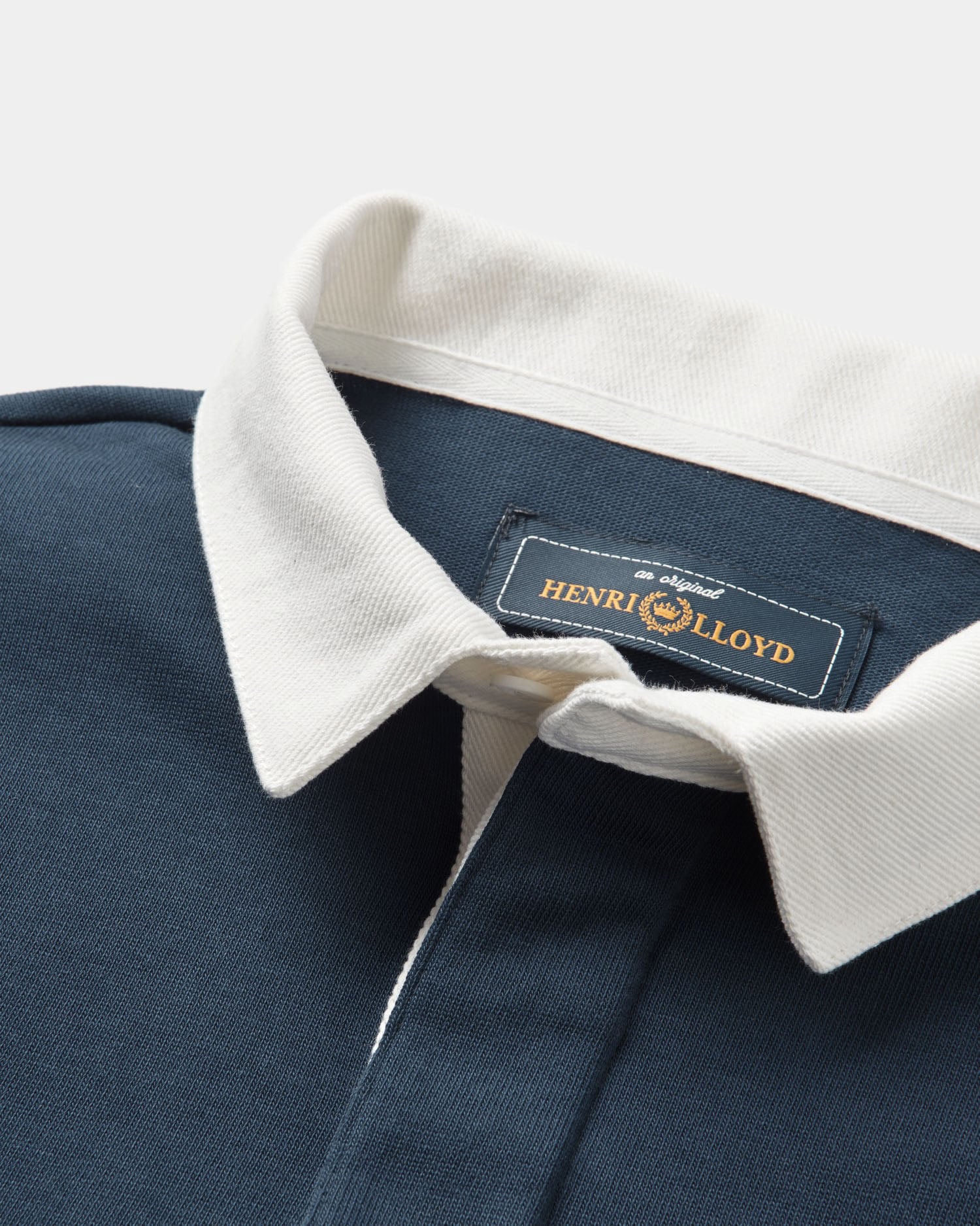 Voyager Rugby Shirt - Navy Blue - Image 4
